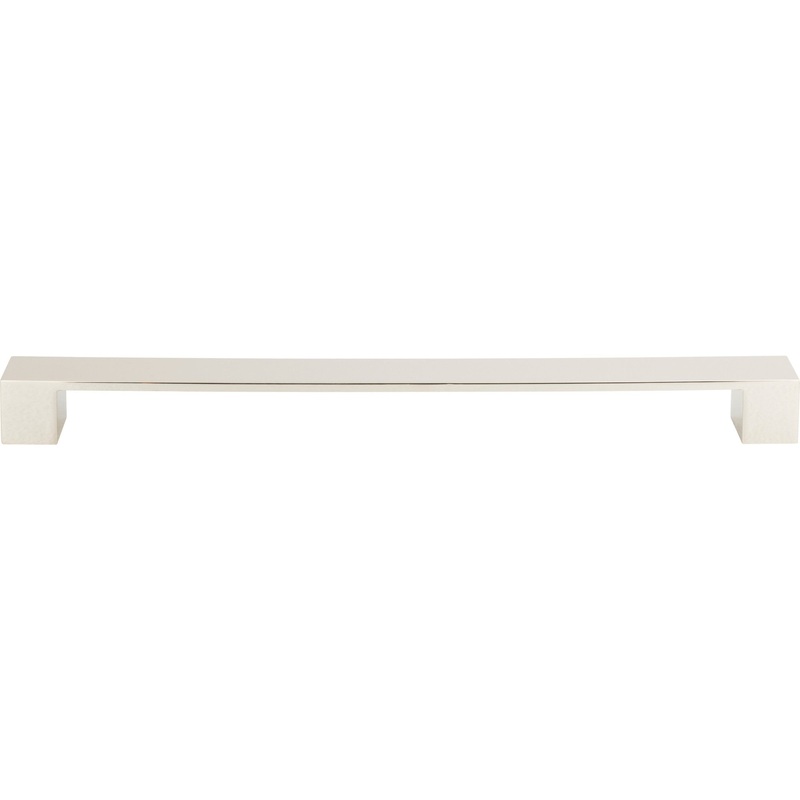 Atlas Homewares Wide Square Pull 11 5/16 Inch (c-c) Polished Nickel
