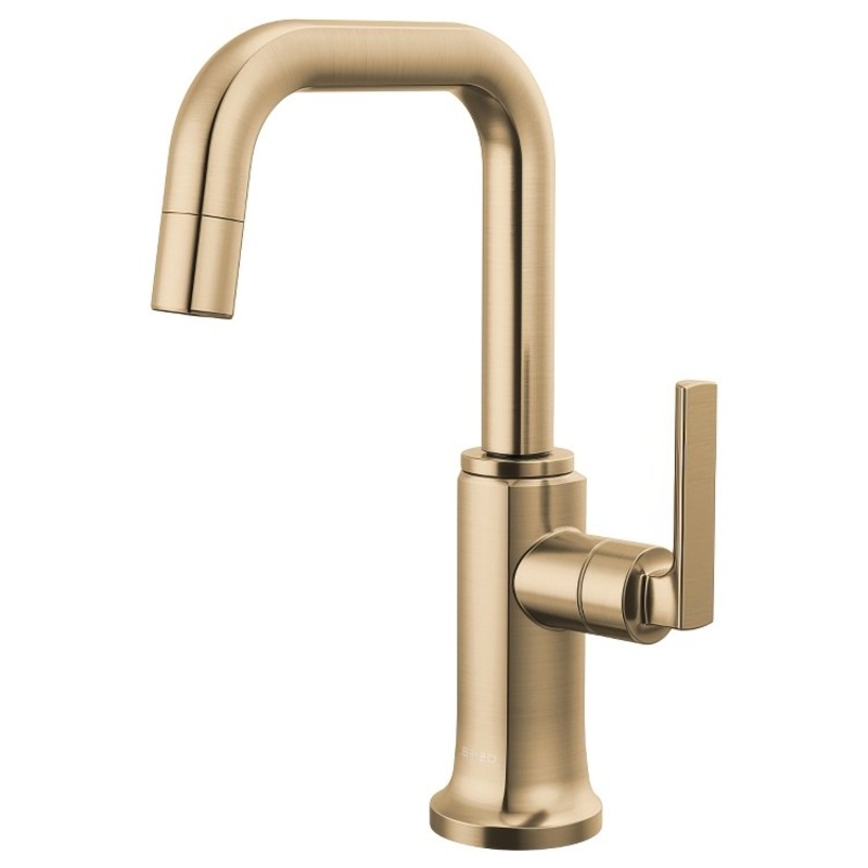 Beverage Faucet Kintsu Square 1 Lever Lumicoat Luxe Gold