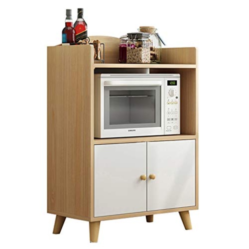 Comodino Inizio Addensare Legno Domestica Assembly Studio Solid Locker Floor-Standing Camera Doppia Porta Corridoio Storage Box 60X40X90cm FANJIANI (Color : C)
