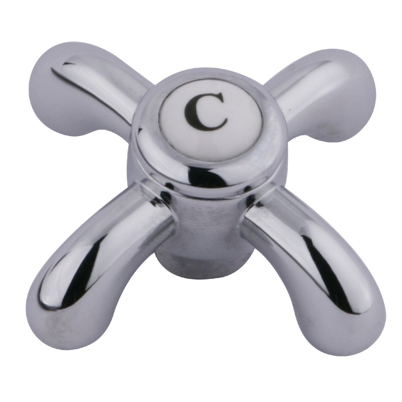 KSH1601TXC Cold Metal Cross Handle, Polished Chrome