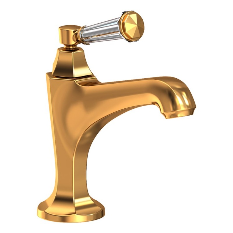 Lavatory Faucet Metropole 1 Lever ADA Aged Brass 1.2 Gallons per Minute Brass Spout Height 4-1/3 Inch