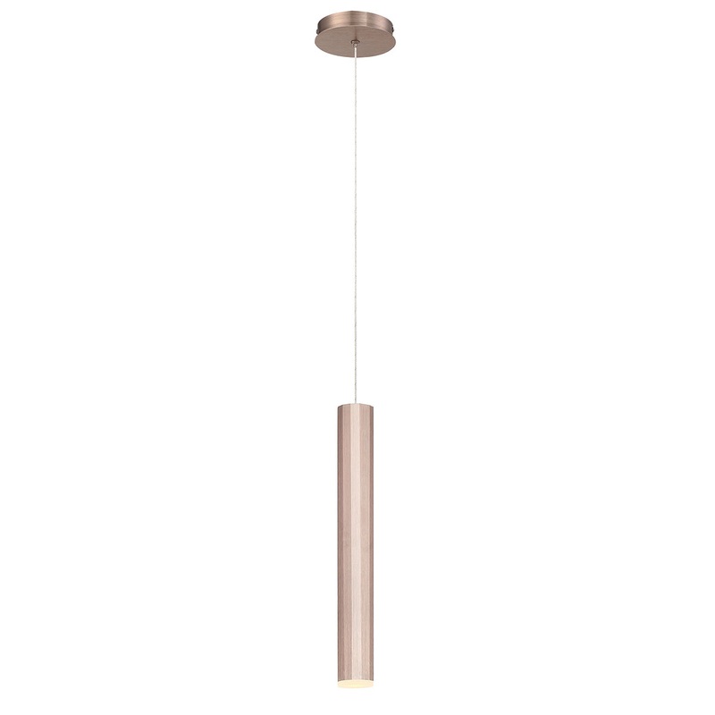 LED Pendant from the Baldwin Collection in Champagne Finish by Eurofase