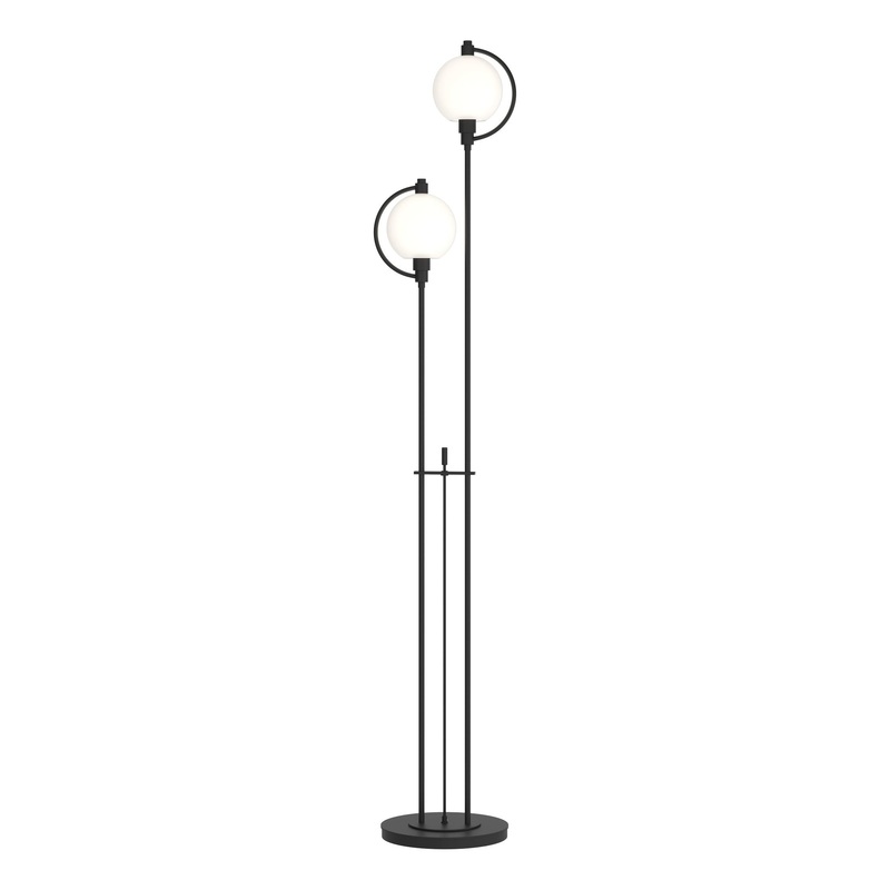 Pluto Floor Lamp Black Opal Glass (GG)