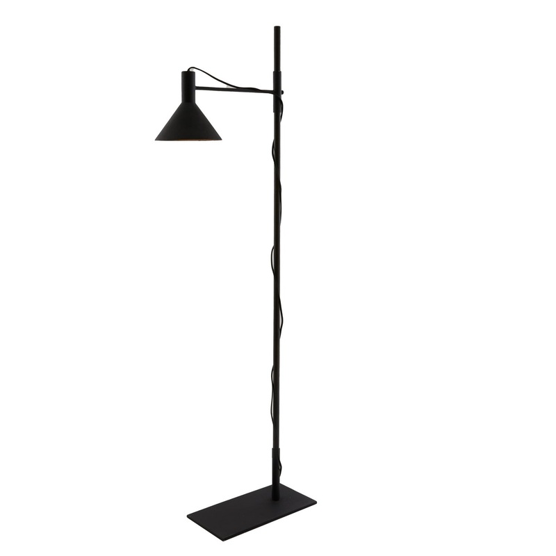 Arteriors 76029 Salem One Light Floor Lamp Matte Charcoal (Discontinued)