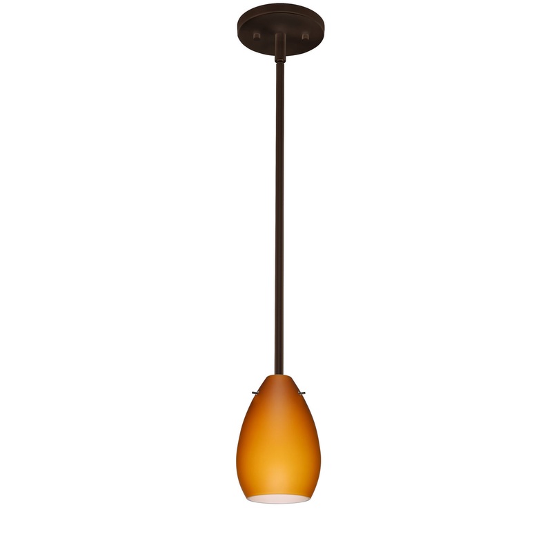 Besa 1TT-171380-HAL-BR Pera One Light Pendant Bronze (Discontinued)