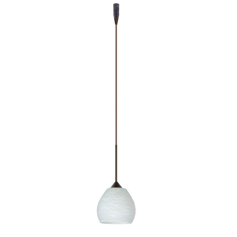 Besa RXP-560560-BR Tay Tay One Light Pendant Bronze