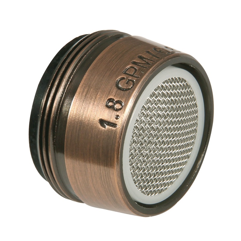 Cal Green Z18KBSA956 1.8 GPM Male Aerator, Antique Copper