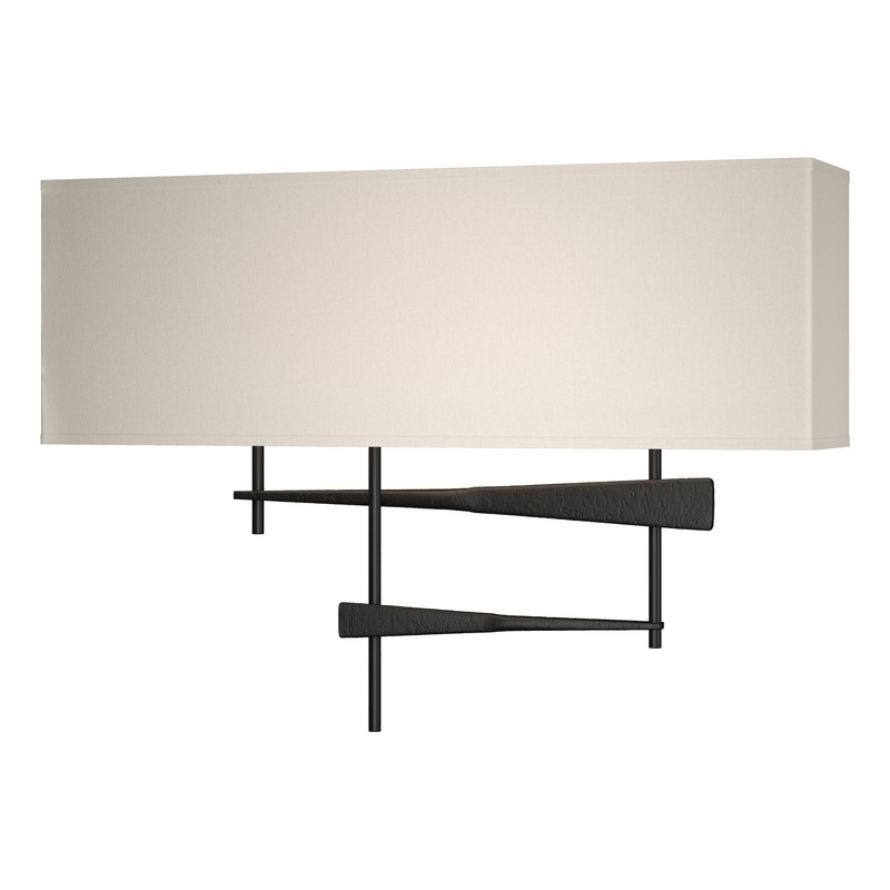 Cavaletti Sconce Black Flax Shade (SE)