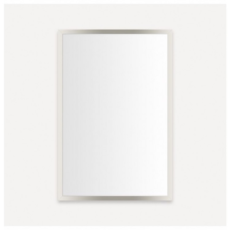 Medicine Cabinet Profiles 20W x 30H x 6D Inch 1 Doors Mirror Polished Nickel Flat Top Left Hand Side Electric
