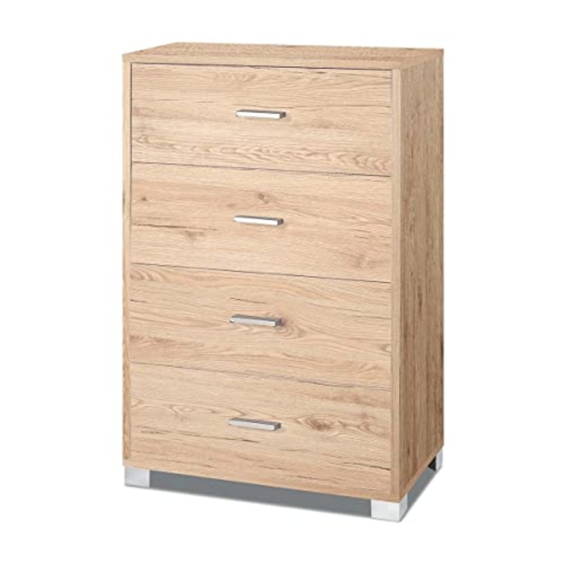 Sarmog Kit Mobile CASSETTIERA 4 POSTI H112 L70 P41 Cm Finitura Rovere Rustico 772k