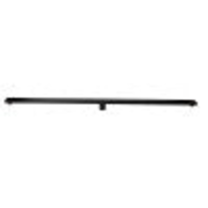 ALFI brand 59″ Black Matte Stainless Steel Linear Shower Drain with Groove Holes
