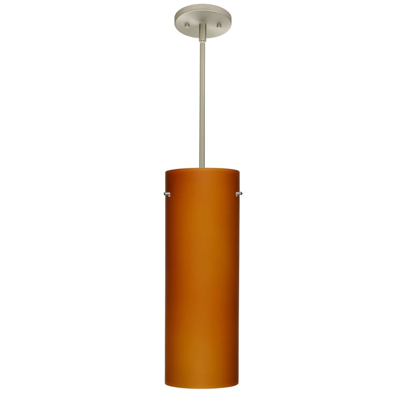 Besa 1TT-412880-SN Tondo One Light Pendant Satin Nickel (Discontinued)