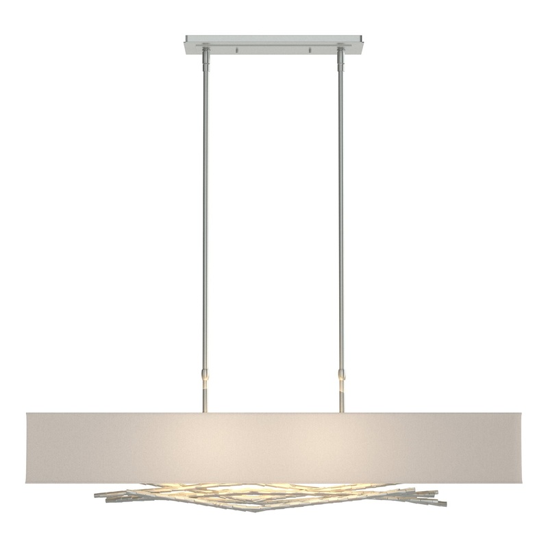 Brindille Pendant Vintage Platinum Flax Shade (SE)