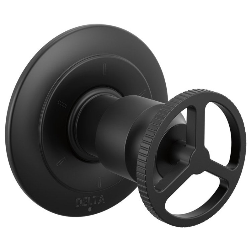 Diverter Trim Trinsic 6 Functions Matte Black 1 Wheel for Rough-In R11000