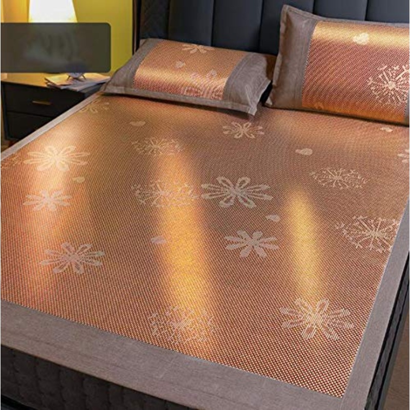 Estate lavabile in rattan mat 1.8m letto dormitorio dormitorio 1.5 singola casa lavabile in rattan mat ghiaccio tappetino di seta pieghevole inverno e estate dual-use pollice e estate tappetino da cop