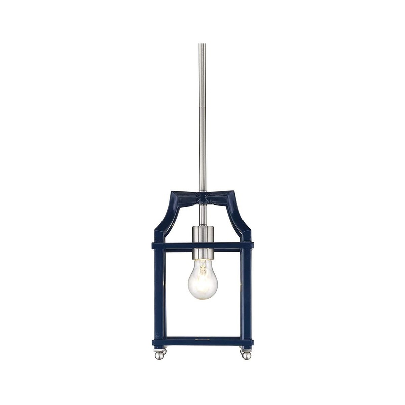 Golden Lighting 8401-M1L PW-NVY