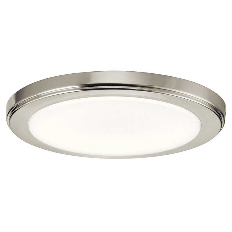 Kichler 44246NILED30 LED Flush Mount, Brushed Nickel
