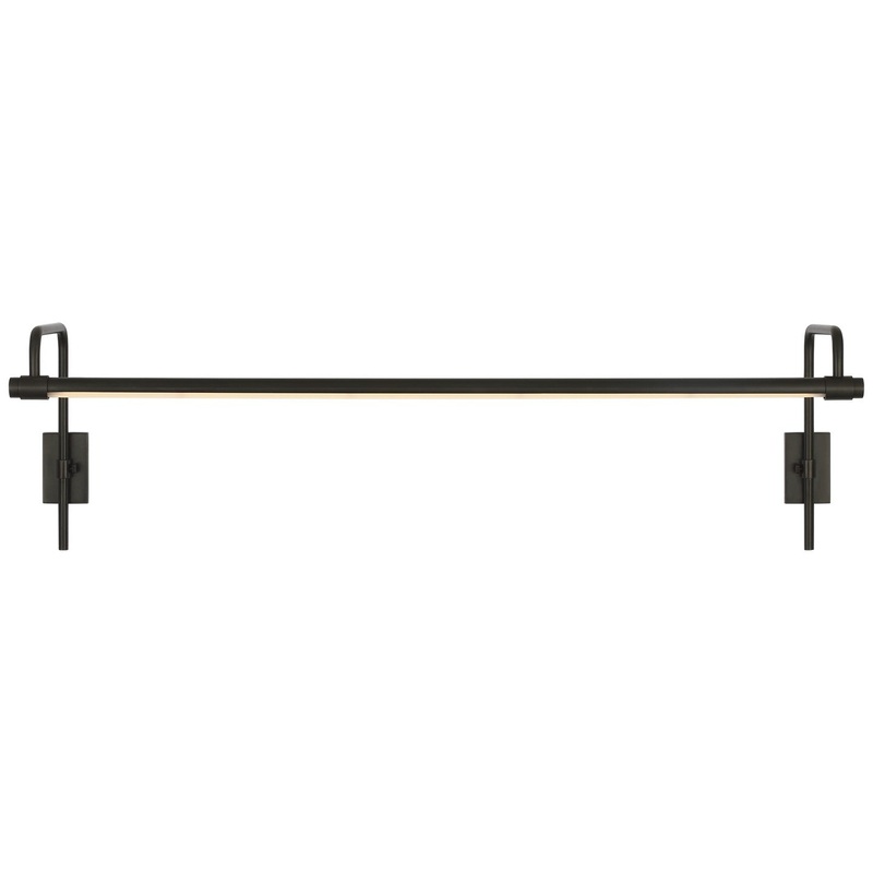 LED Picture Light from the Kidd Collection in Bronze Finish by Visual Comfort Signature