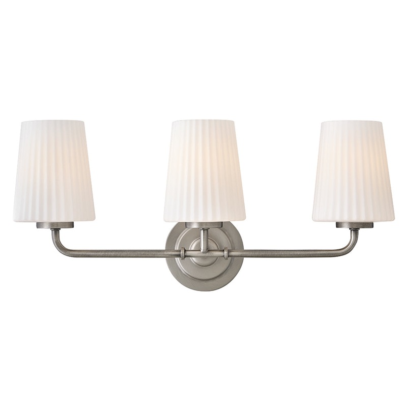 McKenna Medium Three Light Vanity Antique Nickel