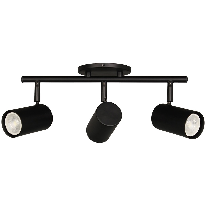 Taylor 3-Light Track Light Matte Black