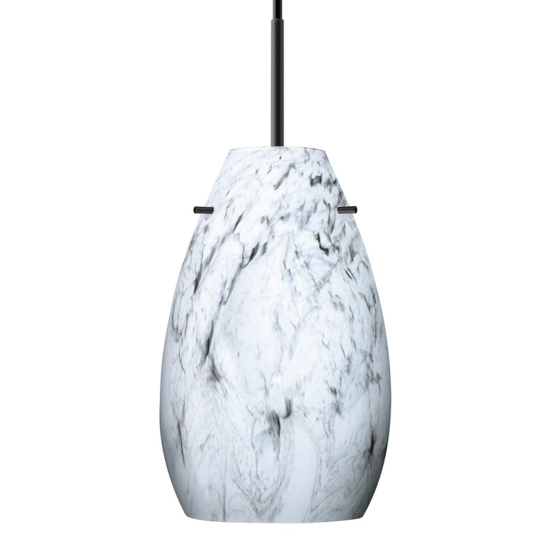 Besa J-4126MG-LED-BK Besa Pera 9 Pendant LED Pendant Black