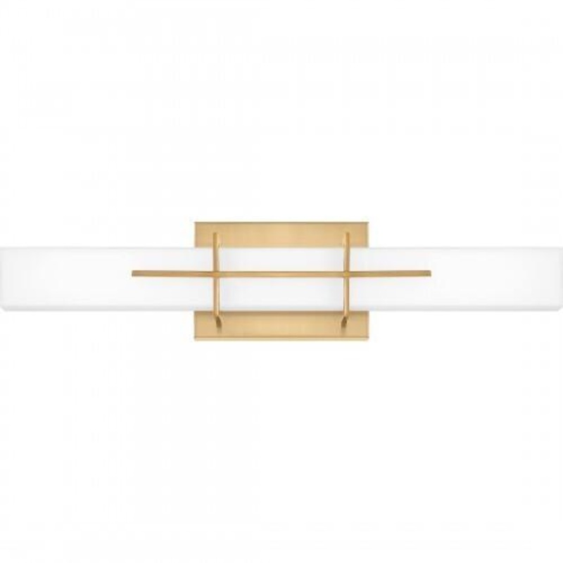 Quoizel PCGI8523AB Gemini Bath led light aged brass Bath Light