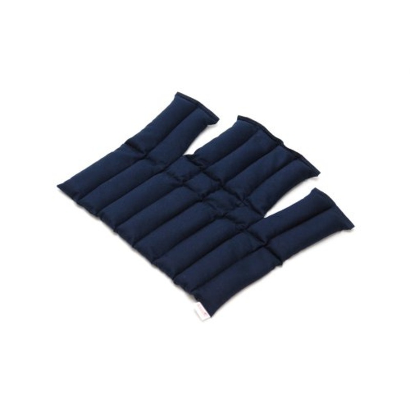 Sissel Cuscino Termico Linum 37,5X36/37 Cm, Blu Blu