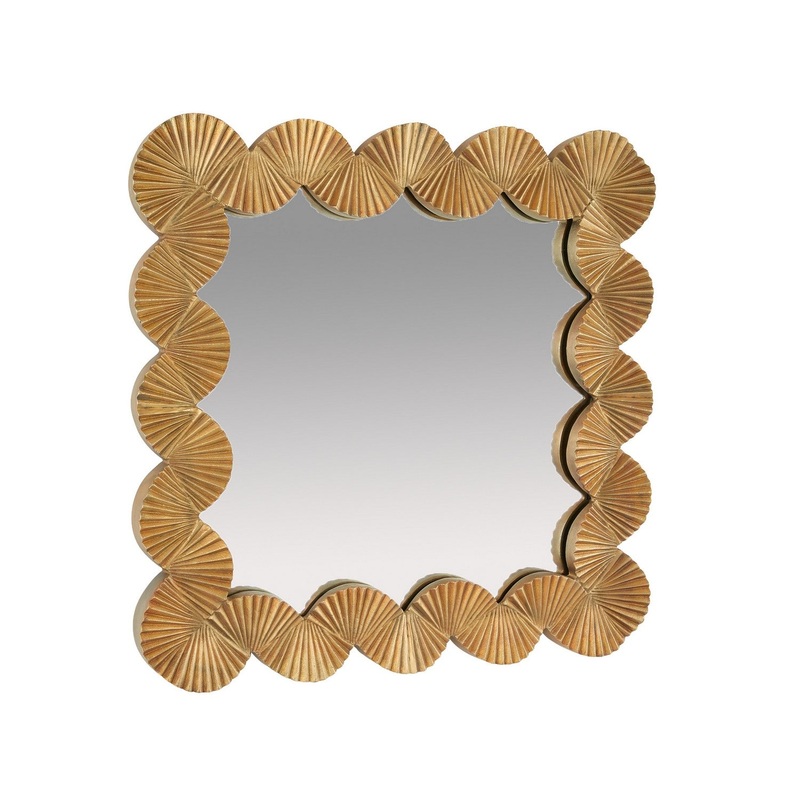 Arteriors WMI51 Ethos Mirror Antique Brass/Plain