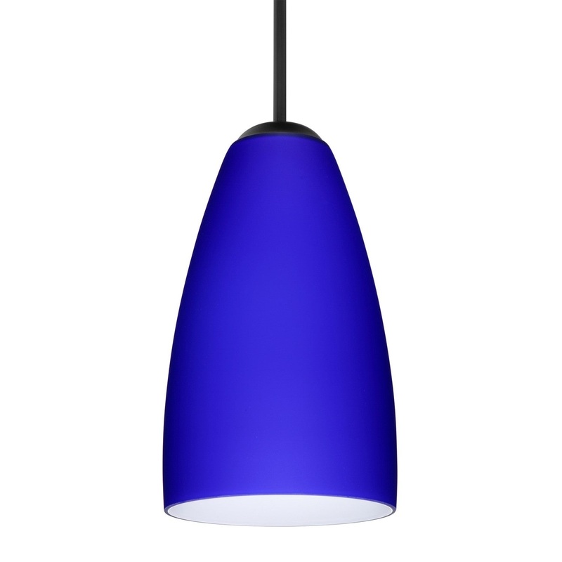 Besa J-1511CM-BK Besa Riva 9 Pendant One Light Pendant Black