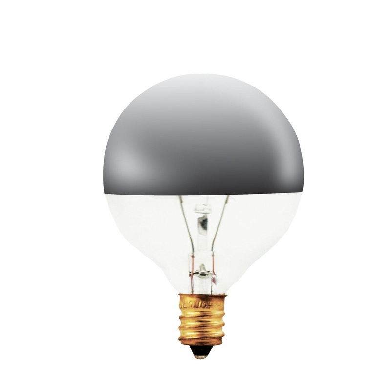 Bulbrite 712314 Half Light Bulb Half Mirror