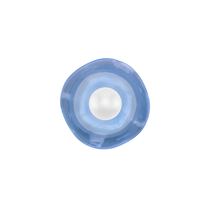 Embark 8″H Sconce White/Blue