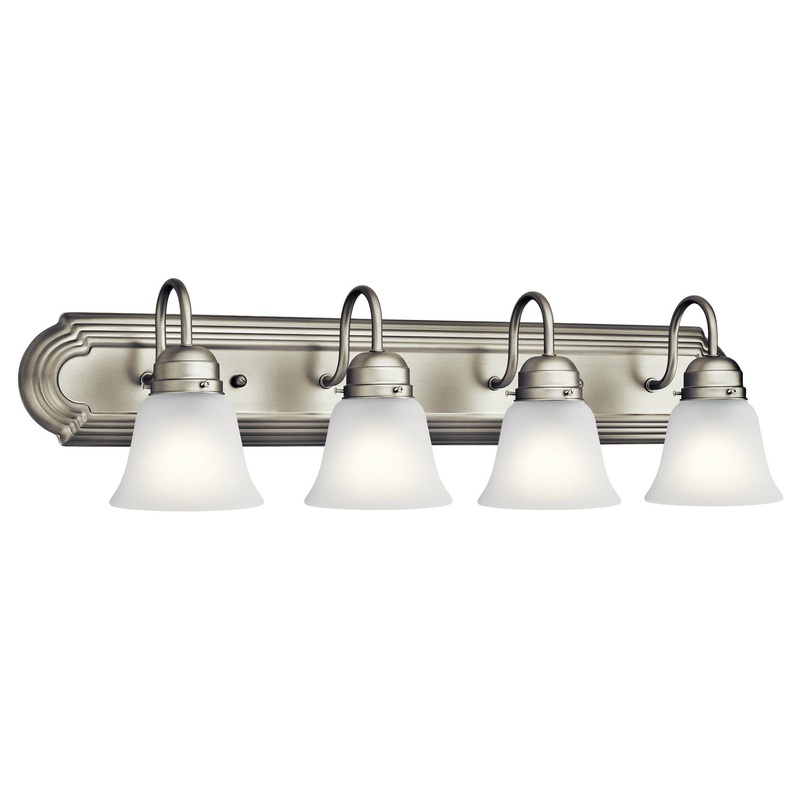 Kichler 5338NIS Four Light Bath, Brushed Nickel