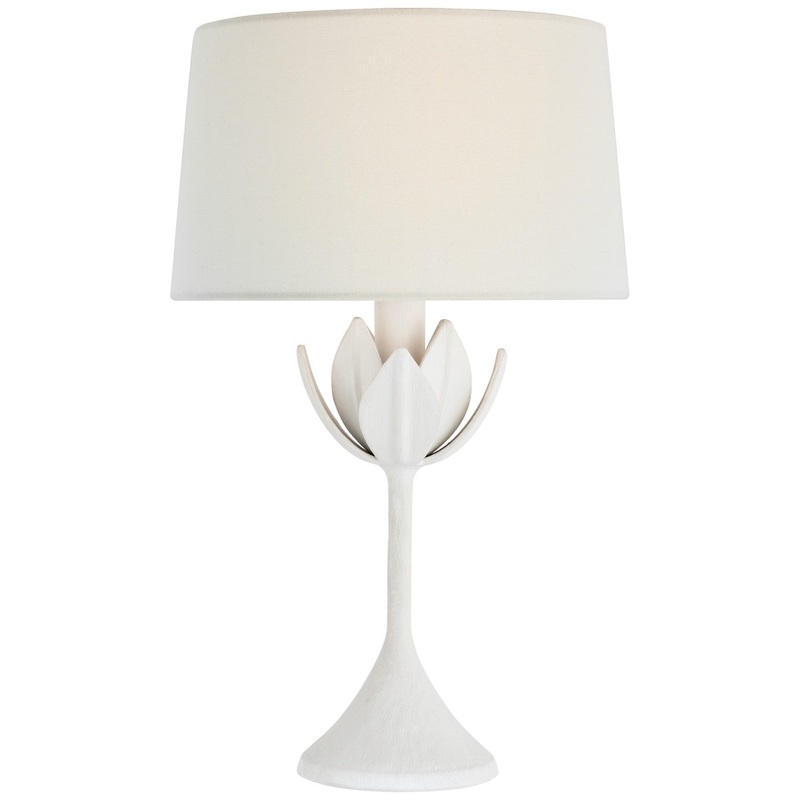 LED Accent Lamp from the Alberto Collection in Plaster White Finish by Visual Comfort Signature