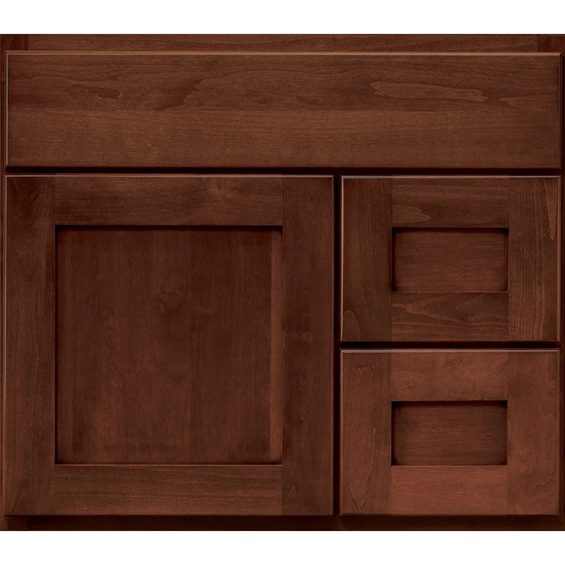 36″ Exclusive Brown Bertch Wood Vanity