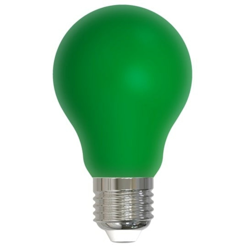 4.5 Watt A19 Ceramic Green, E26 base, 120 Volt Light Bulb by Bulbrite