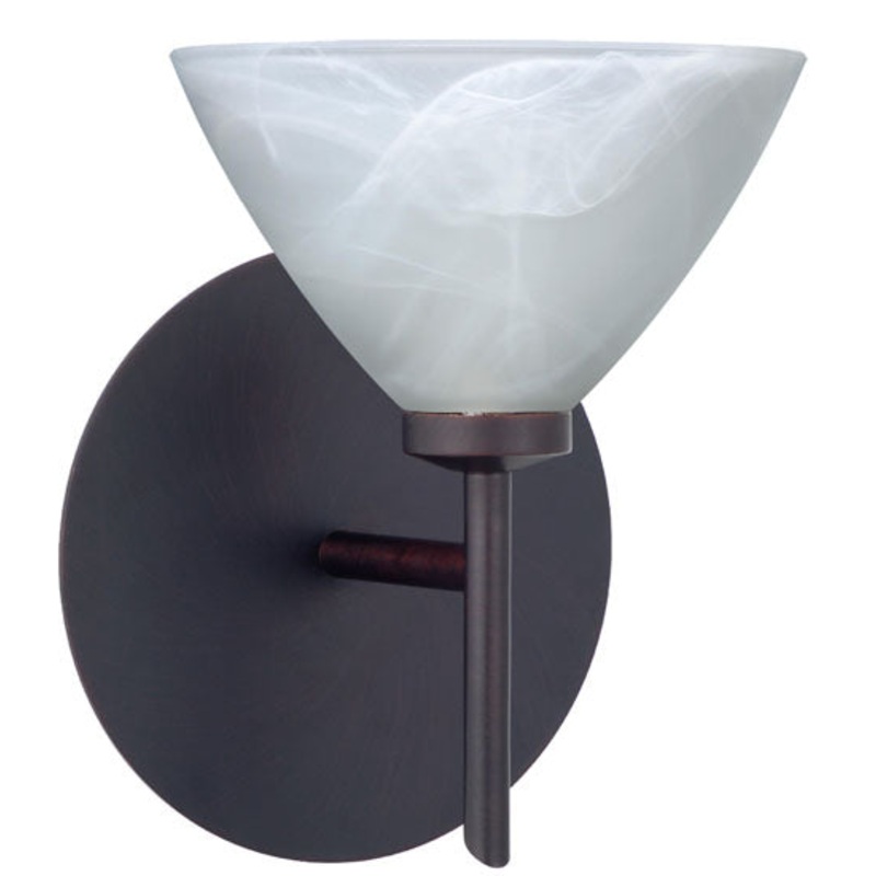 Besa 1SW-174352-BR Domi One Light Wall Sconce Bronze