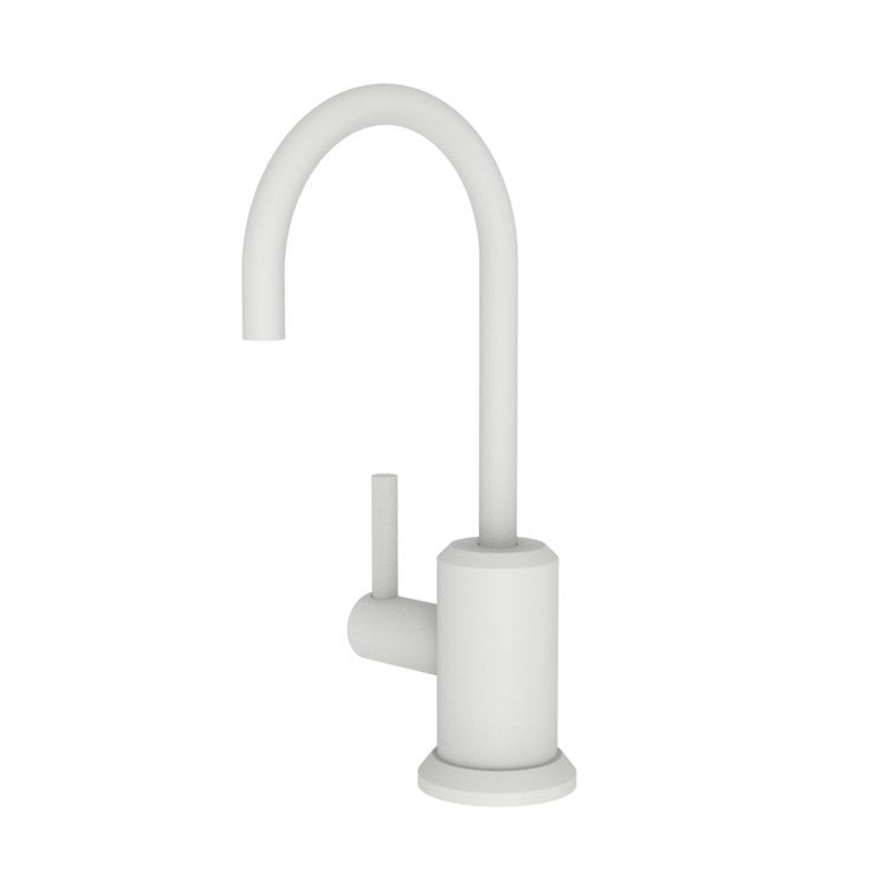 Hot Water Dispenser Jeter 1 Lever Gooseneck Matte White