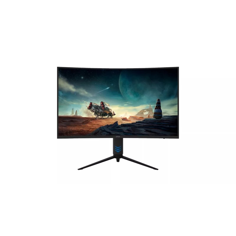 QMAX 27″ Gaming Monitor Curved QHD 165Hz 2560*1440p 1ms with Build in Speakers Height Adjustable