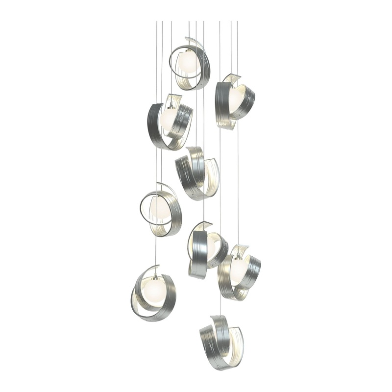 Riza 9-Light Pendant Vintage Platinum