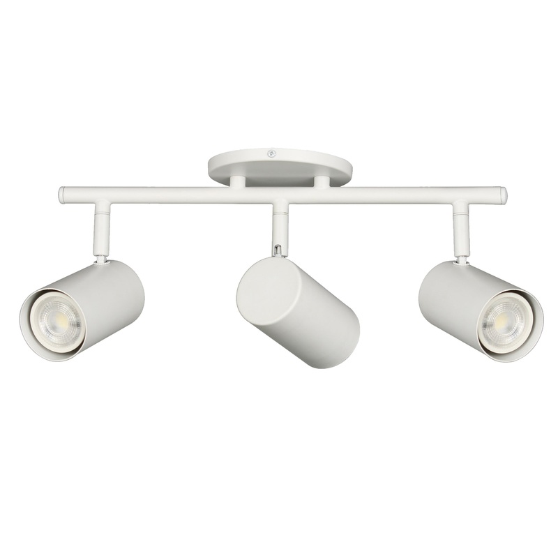 Taylor 3-Light Track Light Matte White