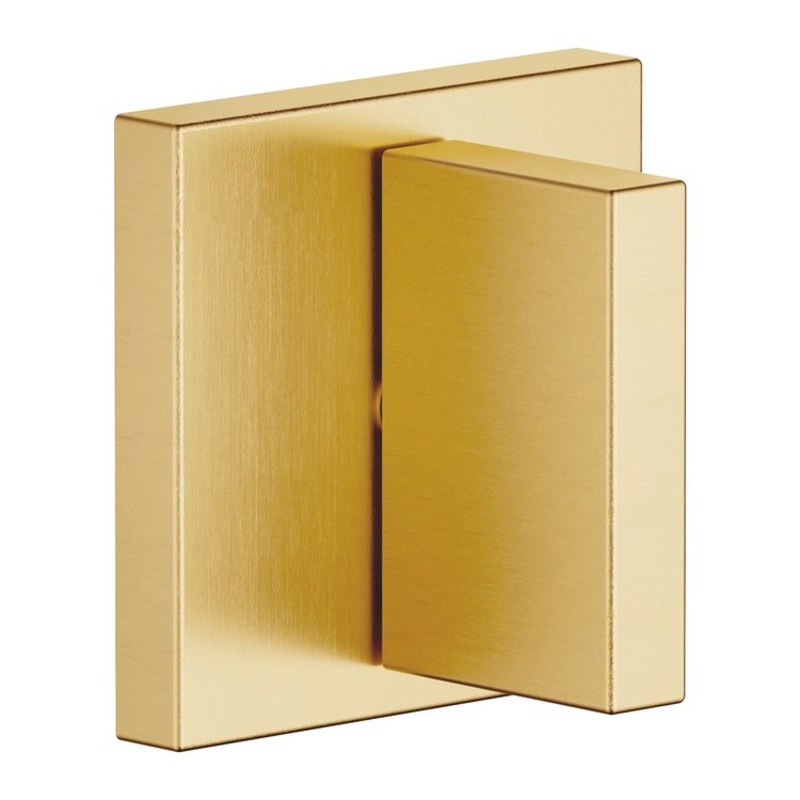 Volume Control Trim MEM Clockwise Closing 1/2IN 1 Lever Brushed Durabrass ADA