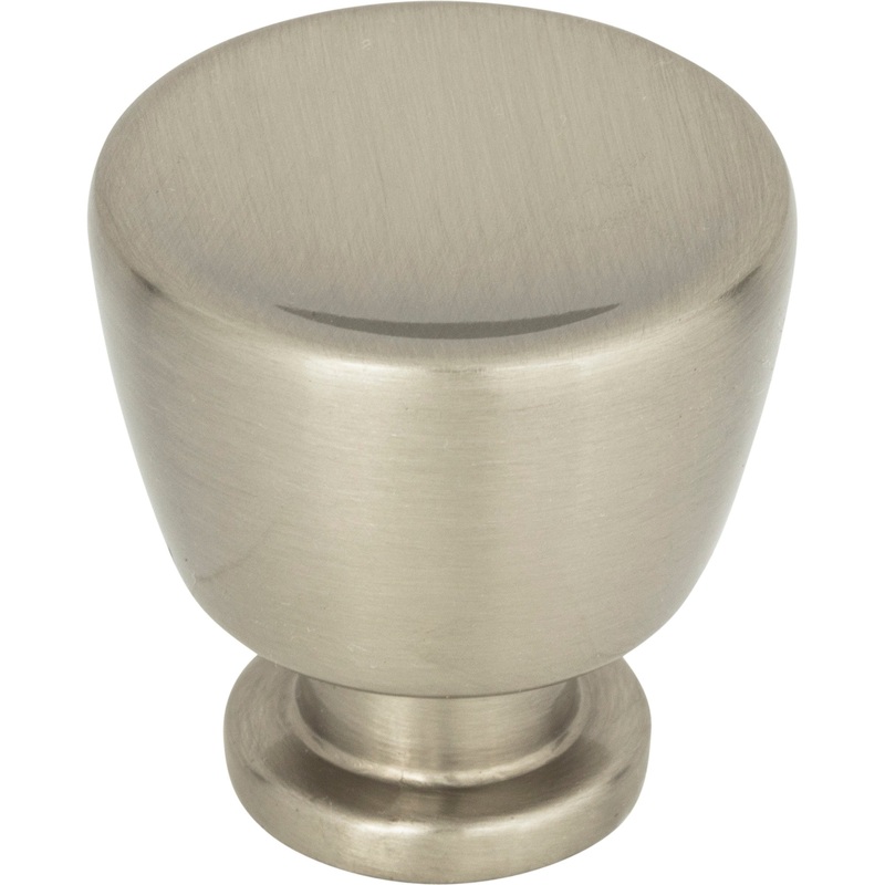 Atlas Homewares Conga Knob 1 1/8 inch Brushed Nickel