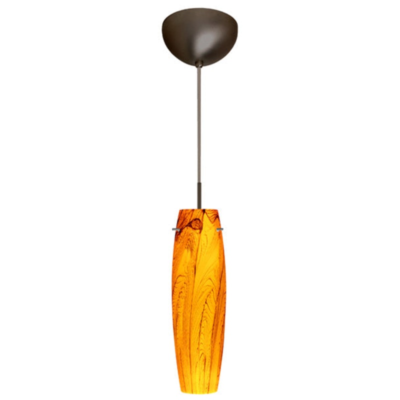 Besa 1BC-4121HB-BR Tu Tu One Light Pendant Bronze