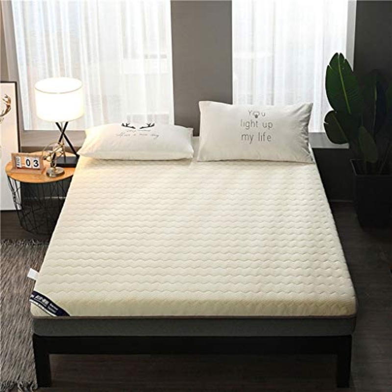 HLDBW Giapponese Tappetini Materasso futon Addensare Tatami Sleeping Pad Pieghevole Arrotolare Divani Letto Materassi Ragazzi Girls Dormitory Pad Bambini Piano di lettini e divani a Due Letti