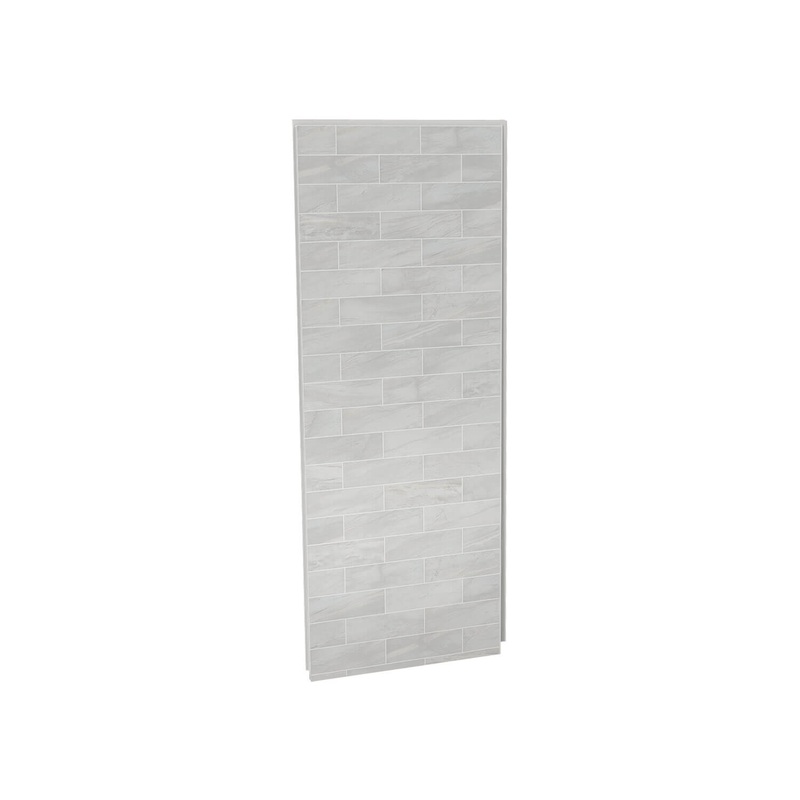 MAAX 103415-312-504 Utile 36 in. Composite Direct-to-Stud Side Wall in Organik Permafrost