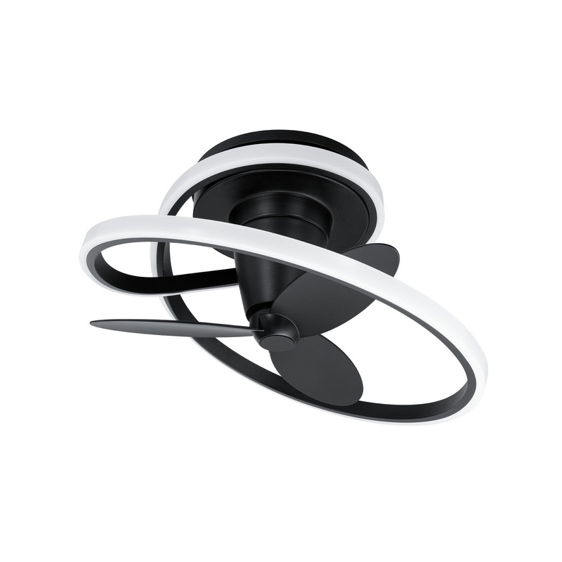 28″Ceiling Fan from the Veloce Collection in Black Finish by Modern Forms Fans