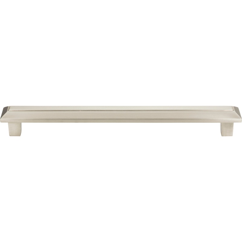 Atlas Homewares Trocadero Pull 7 1/2 Inch (c-c) Brushed Nickel