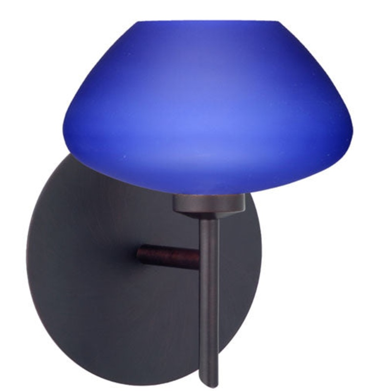 Besa 1SW-541087-BR Peri One Light Wall Sconce Bronze