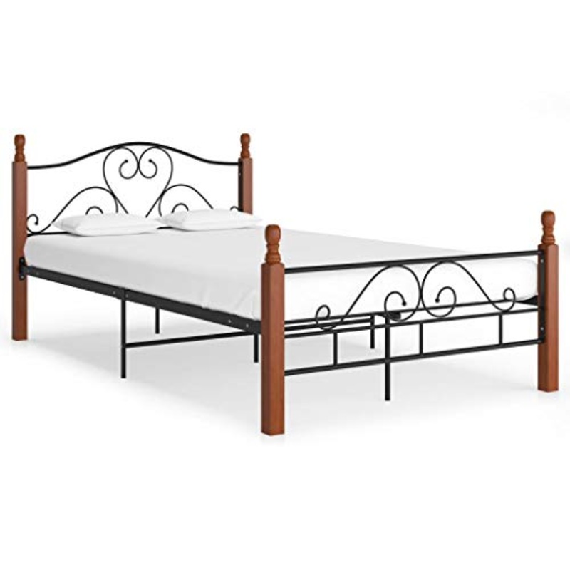 FAMIROSA Giroletto Nero in Metallo 120×200 cm-4934
