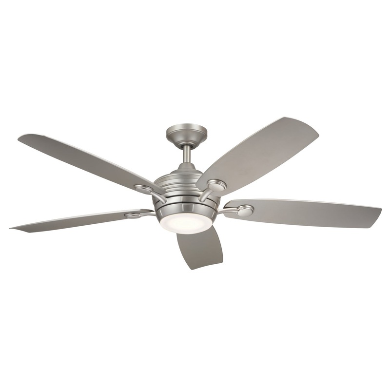 Kichler 310080NI 56″ Ceiling Fan, Brushed Nickel